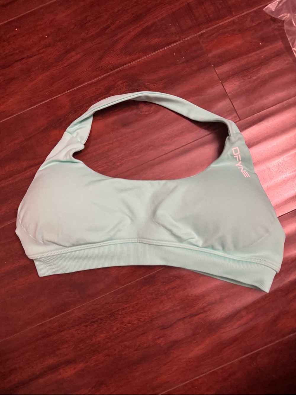 Defyne Mint Green Sports Bralette - Seamless Support